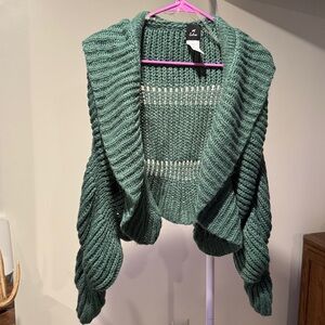 Echo Textured Knit in Green